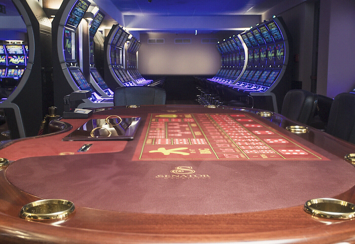 A Senator roulette table in Grand Baie, Mauritius